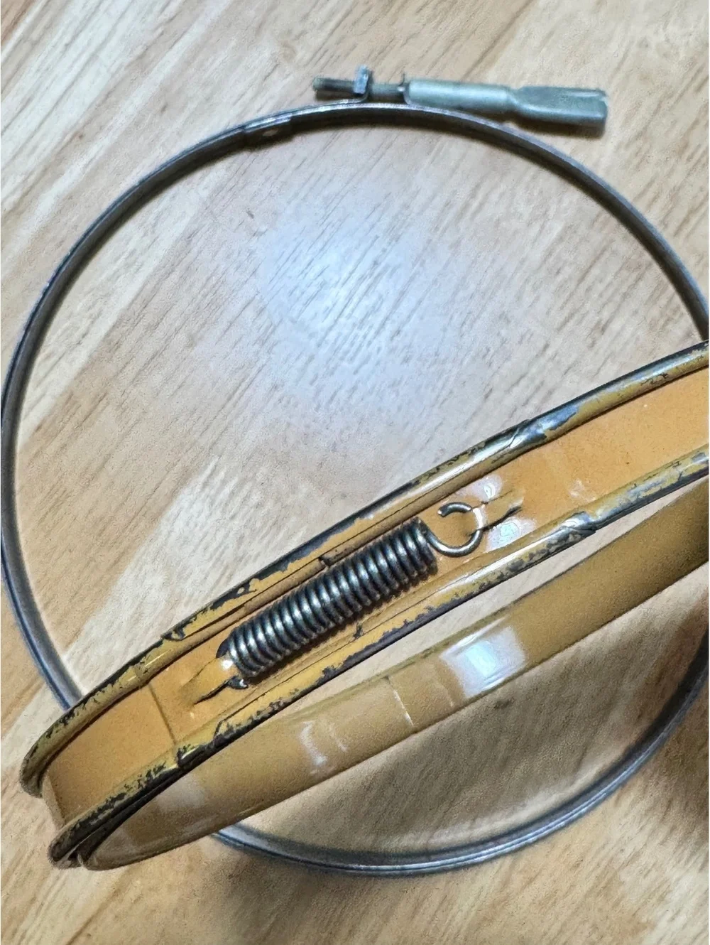 Vintage Metal Drum Tension Hoop embroidery hooops